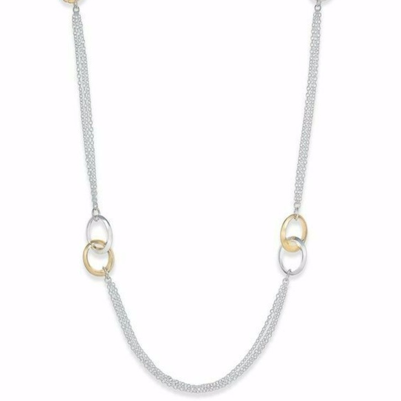 Lauren Ralph Lauren Jewelry - LAUREN RALPH LAUREN TWO-TONE MULTI-CHAIN NECKLACE